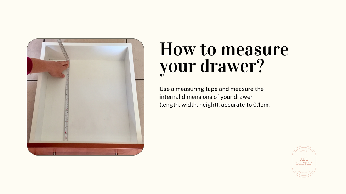 All Sorted SG | Customised Jewellery Accessories Tray | Made to Order | Premium Material | Perfect Fit For Your Drawer | Free delivery to Singapore | Personalised Jewellery Compartments | Wardrobe Organisers |  Ikea Drawer Inserts | Customized Jewelry Tray 