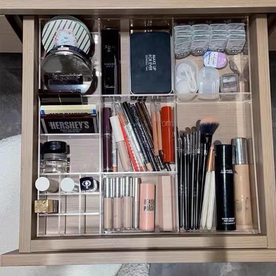 customized acrylic tray, acrylic tray, makeup tray, makeup box, makeup organizer, makeup tray, makeup box, home organization