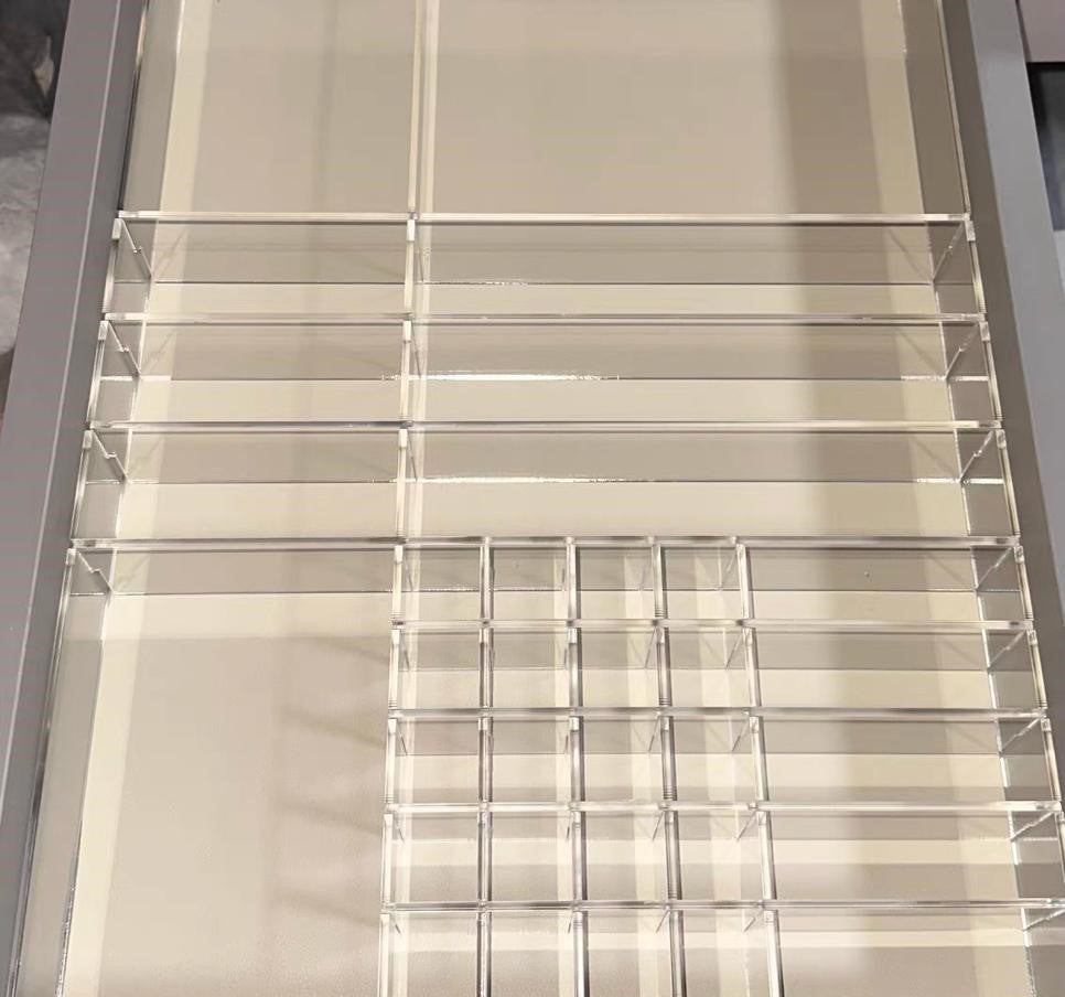Made-To-Order Customized Acrylic Tray | Makeup Organization