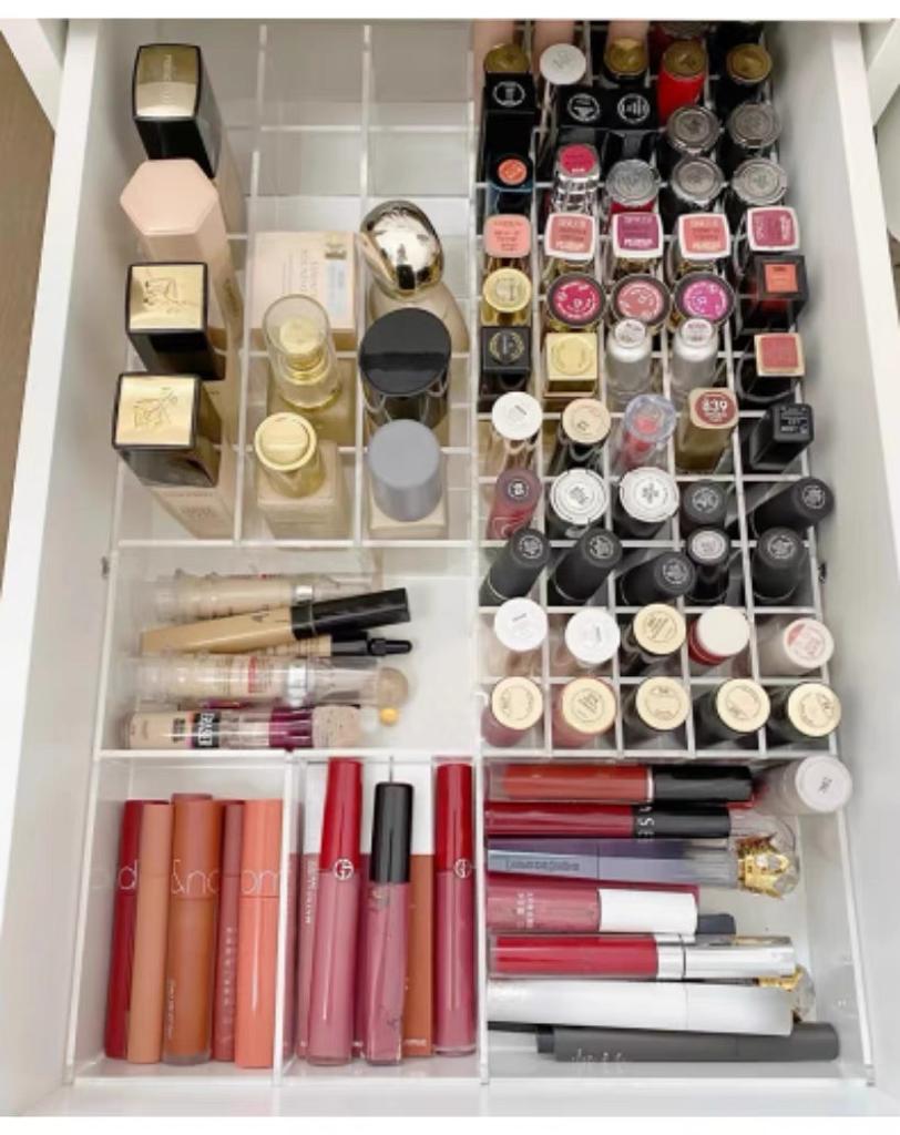 customized acrylic tray, acrylic tray, makeup tray, makeup box, makeup organizer, makeup tray, makeup box, home organization